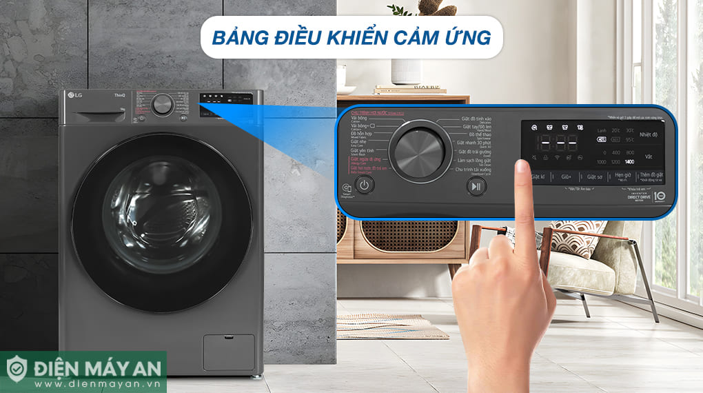 Máy giặt LG AI DD Inverter 9 kg FV1409S4M